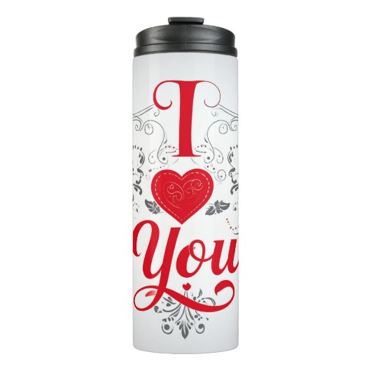 ik hou van jou thermosbeker (Voorkant)