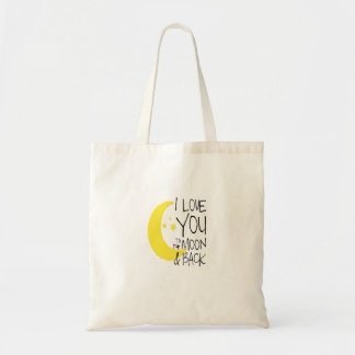 Ik hou van jou tot de maan en terug Klassieke Roma Tote Bag