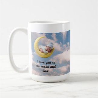 Ik hou van jou tot de maan en terug koffiemok