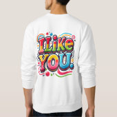 Ik hou van jou trui (Achterkant)