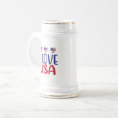Ik Hou Van Jou USA Bierpul (Voorkant links)