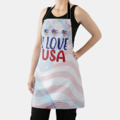 Ik Hou Van Jou USA Schort (Insitu)