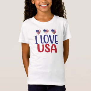 Ik hou van jou USA T-shirt