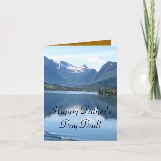 Ik hou van jou Vader Vaderdag viering feest Kaart (Voorkant)