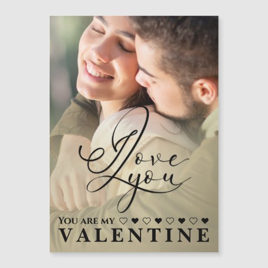 Ik hou van Jou Valentijnsdag Foto (Voorkant)