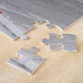 Ik hou van jou | Valentijnsdag Koppel Foto Legpuzzel (Zijkant)