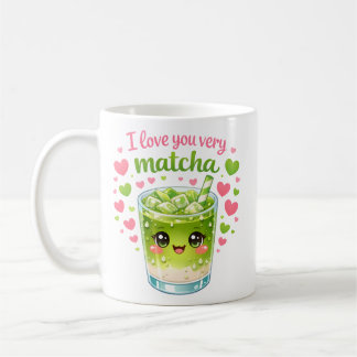Ik Hou Van Jou Very Matcha Cute Mok
