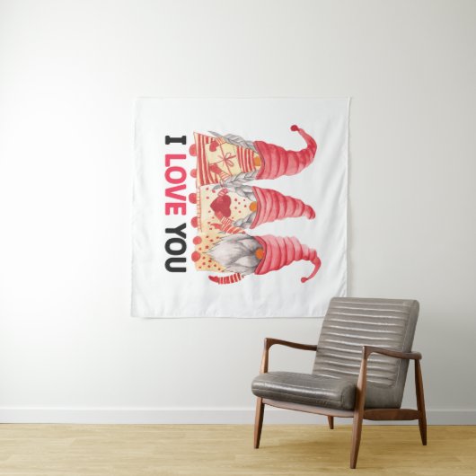 Ik hou van jou wandkleed (In Situ (horizontaal))