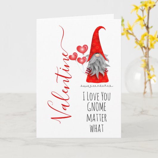 Ik hou van jou, wat voor Valentijnsdag? Kaart (Gele Bloem)