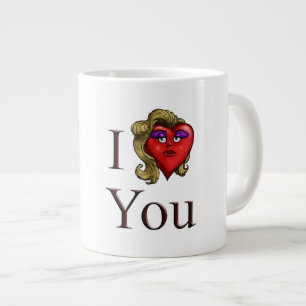 Ik Hou Van Jou Zij Hart Grote Koffiekop