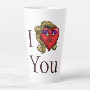 Ik Hou Van Jou Zij Hart Latte Mok