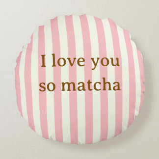 Ik Hou Van Jou Zo Matcha Cute Roze Kussen