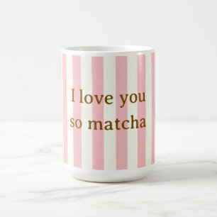 Ik Hou Van Jou Zo Matcha Schattig Roze Magische Mok