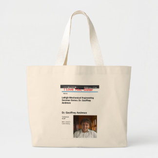 Ik Hou Van Jou Zus Grote Tote Bag