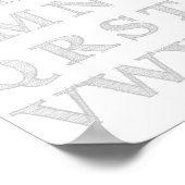 Ik hou van jouw ABC's Poster (Hoek)