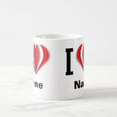 Ik hou van [Jouw naam]" Hart Mok (Center)