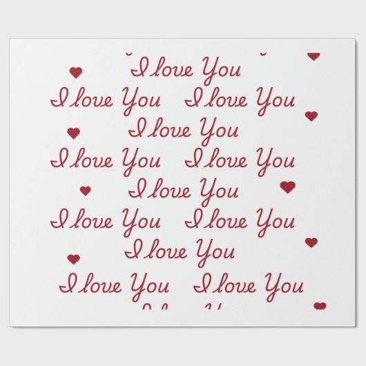 Ik hou van jouw pakpapier (Vlak)