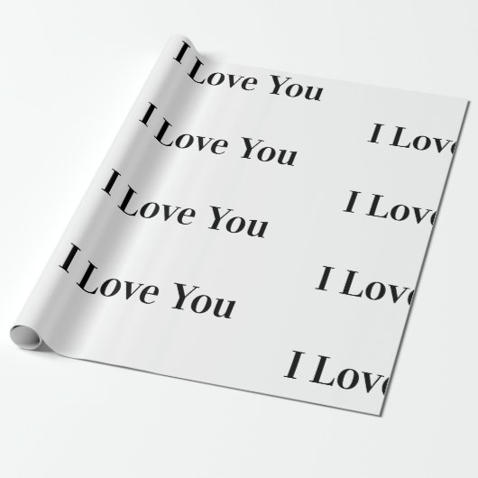 Ik hou van jouw pakpapier (Uitgerold)