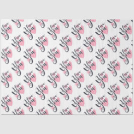 Ik hou van jouw weefselpapier tissuepapier