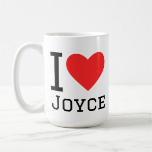 Ik hou van joyce koffiemok
