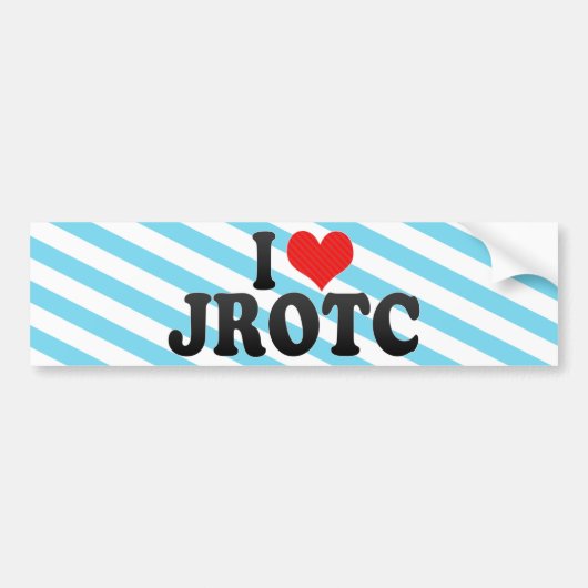 Ik hou van JROTC Bumpersticker (Voorkant)