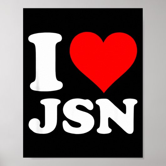 Ik hou van jsn poster (Voorkant)
