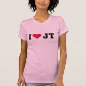 Ik hou van JT T-shirt (Voorkant)