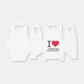 Ik hou van JUDO Bedankdoosjes (Uitgevouwen)