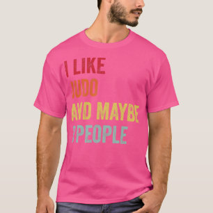 Ik hou van Judo, misschien 3 mensen T-shirt