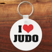 Ik Hou Van Judo Sleutelhanger (Voorkant)