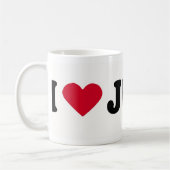 Ik hou van JULIE Koffiemok (Links)