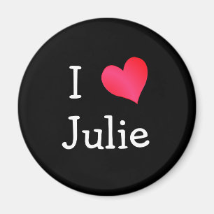 Ik hou van Julie Magneet
