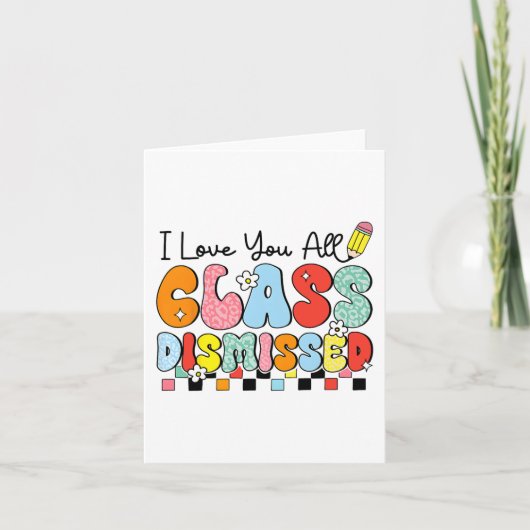 Ik hou van jullie allemaal CL ontslagen laatste da Kaart (Voorkant)