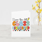 Ik hou van jullie allemaal CL ontslagen laatste da Kaart (Gele Bloem)