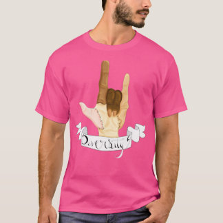 Ik hou van jullie Diversity American Sign Language T-shirt
