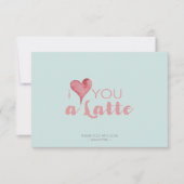 Ik hou van jullie laatste Valentijnse dank jullie Bedankkaart (Voorkant)