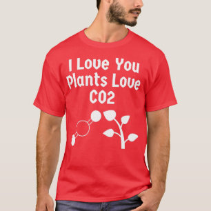 Ik hou van jullie Planten van CO2 T-shirt