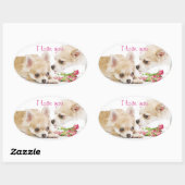 Ik hou van jullie Stickers (Vel)