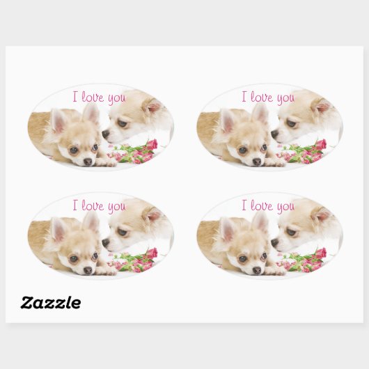 Ik hou van jullie Stickers (Vel)