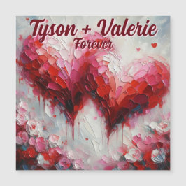 Ik hou van jullie twee abstracte harten gepersonal