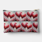 Ik hou van jullie twee Abstracte harten schilderen Etui (Achterkant)