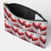 Ik hou van jullie twee Abstracte harten schilderen Etui (Open)