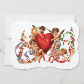 Ik hou van jullie uitnodiging (Voorkant)