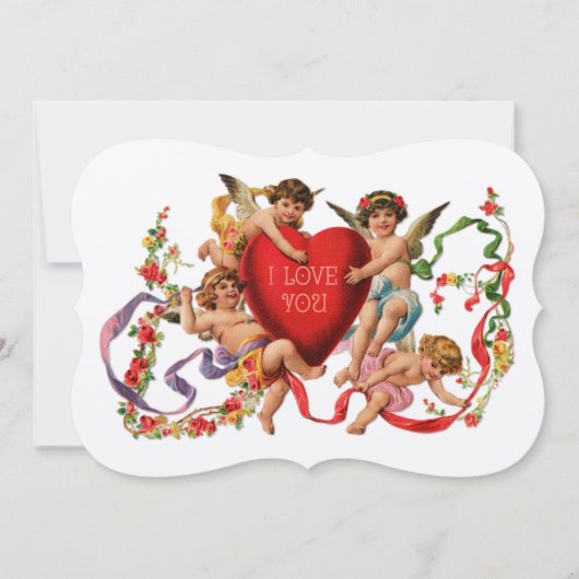 Ik hou van jullie uitnodiging (Voorkant)