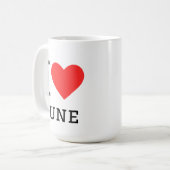 Ik hou van juni koffiemok (Voorkant links)