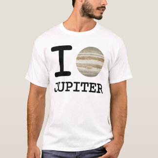 "Ik hou van Jupiter" Ik hou van NY-stijl T-Shirt