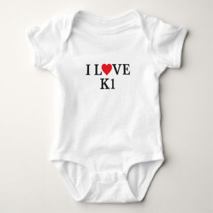 Ik hou van K1 Romper
