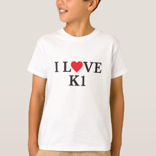 Ik hou van K1 T-shirt