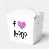 Ik hou van K-pop Bedankdoosjes (Achterkant)