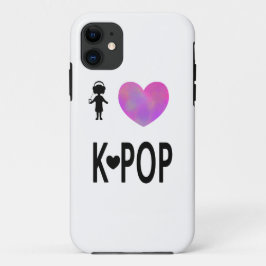 Ik hou van K-pop Case-Mate iPhone Case